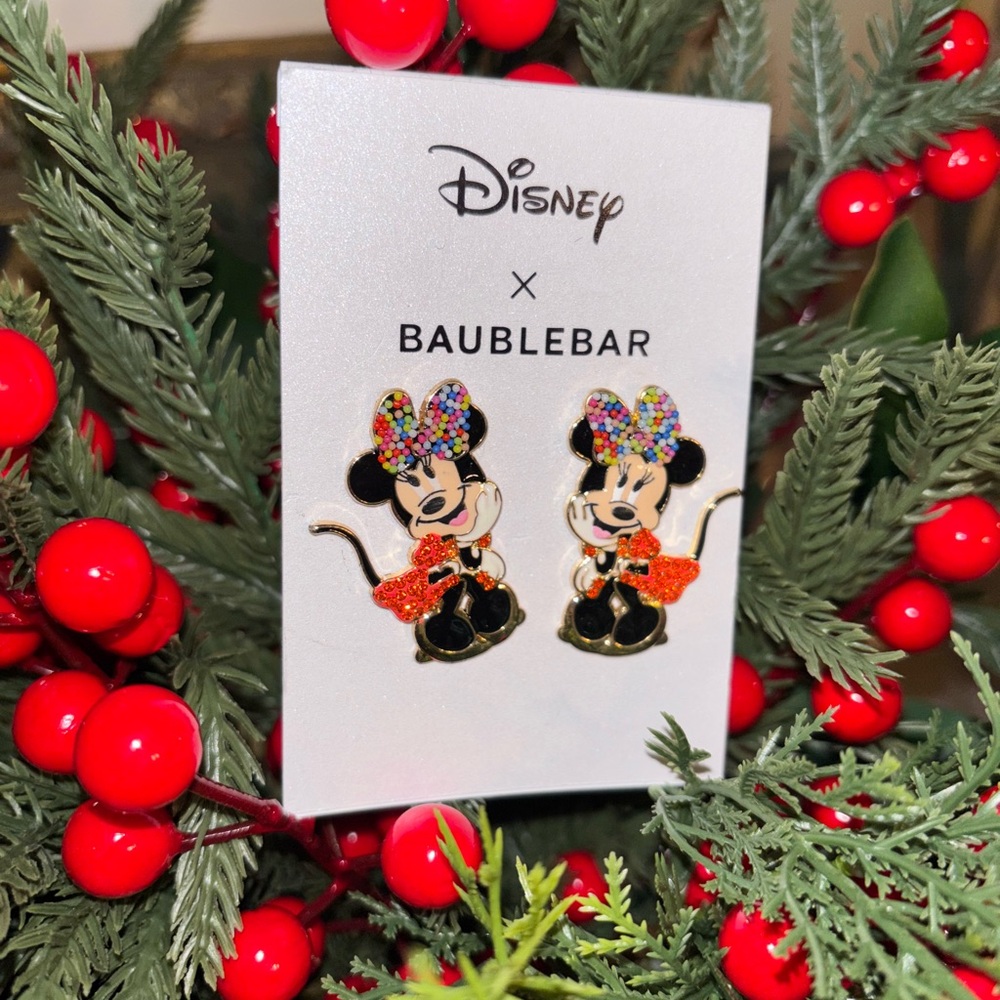 NEW Minnie Mouse Earrings by BaubleBar